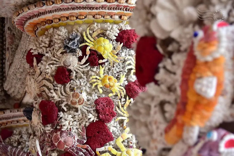 【石門珊瑚貝殼廟】