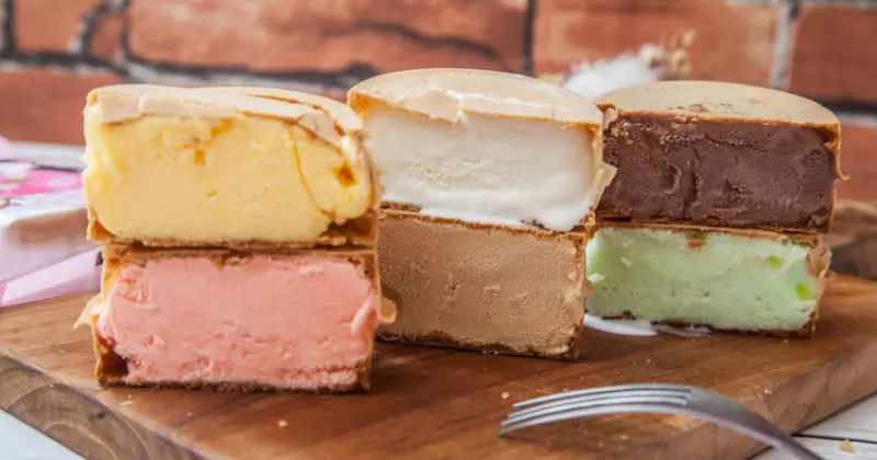 桃園紅豆小舖冰車輪餅！日夢幻甜點團購必搶，口感獨特酥脆冰涼。