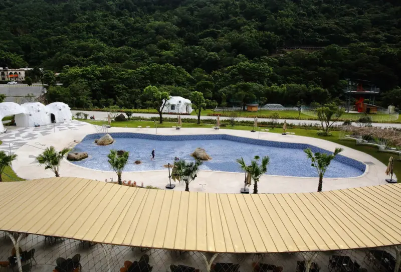 新北萬裡新景點推薦！亮山川景觀休閒園區，戲水新秘境，佔地很大