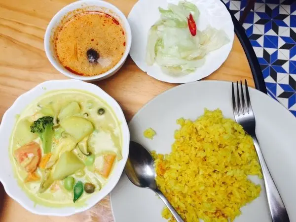 捷運信義安和站✿the green ROOM✿玻璃屋內的泰式蔬食料理! 肉食主義也瘋狂的美味 ~