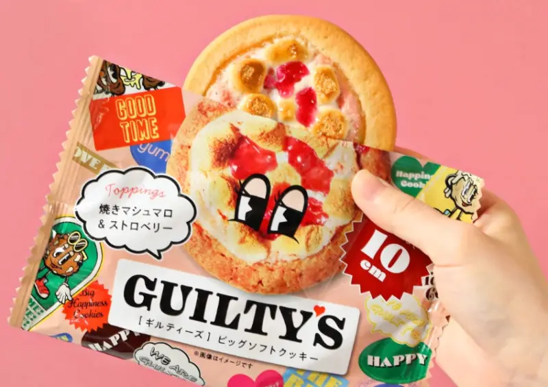 日本超商必買！東京伴手禮 Guilty's Cookies 超商就有，浮誇軟餅乾、牽絲超過癮。
