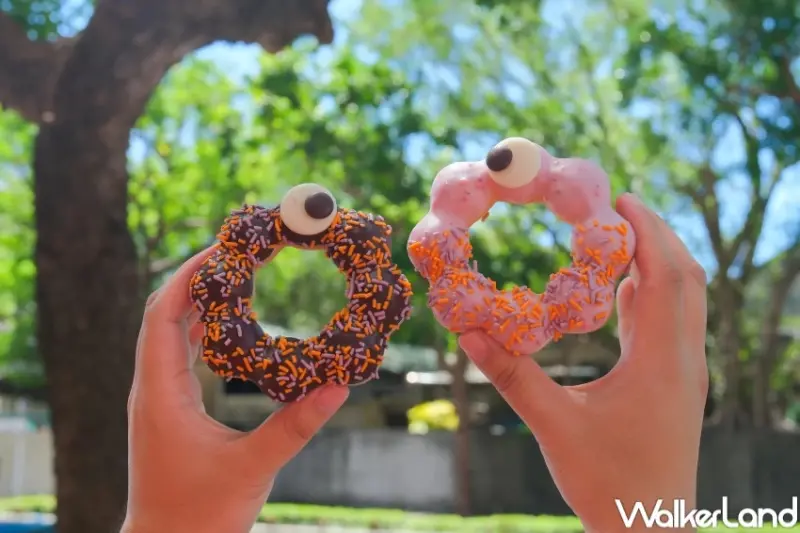 雷神巧克力甜甜圈！Mister Donut聯名雷神巧克力，萬聖節買5送1吃甜甜圈。