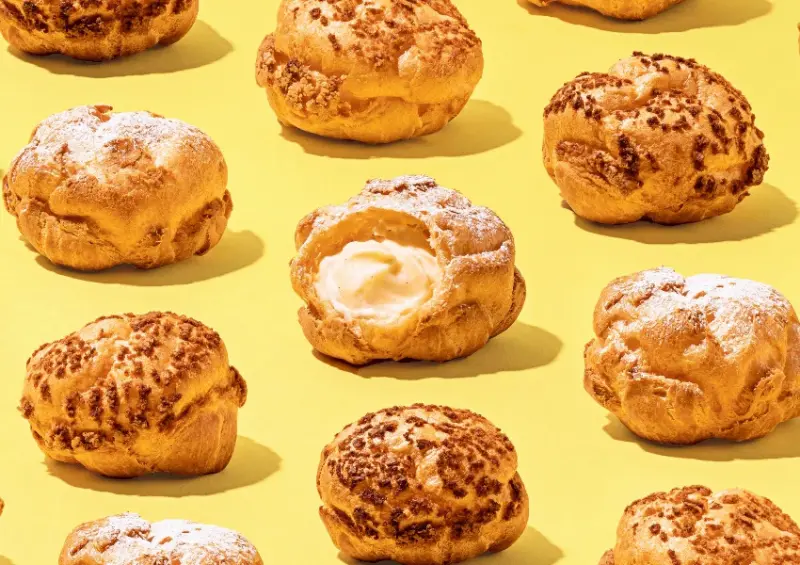 beard papa's 烤巴斯克泡芙 強勢登場！敲碗台灣也要，起司蛋糕變泡芙超神奇。