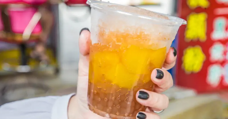 台中清水排隊名店！樹下阿婆粉圓冰30元古早味，梅子粉圓冰超清涼解渴。