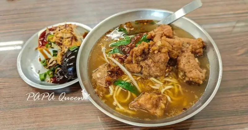 台中清水排骨麵！經典排骨酥麵30年老店，大塊排骨酥必吃。