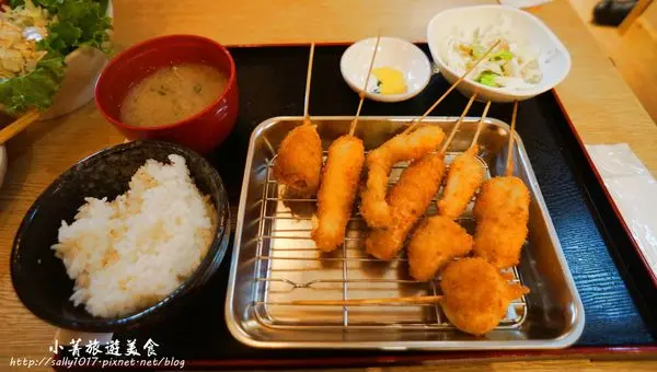 【台北‧美食】新世界元祖串炸達摩台北店-大阪名店午間套餐划算(菜單)