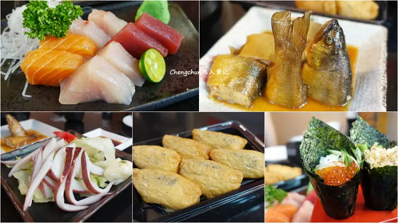 基隆仁愛市場【 加園壽司】新鮮、高CP值 !