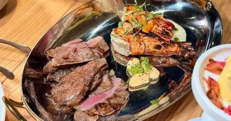 台南美食新地標FORE直火料理，直火柴燒打造浪漫約會餐廳