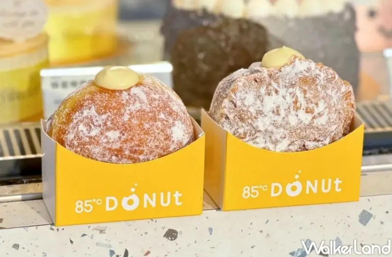 85度C生甜甜圈進駐板橋！85度C生甜甜圈研究所，板橋生甜甜圈吃起來。