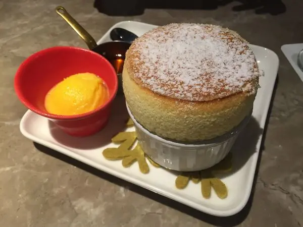 捷運忠孝復興站✿咖朵caldo 咖啡 一店✿ 超有名的軟綿綿招牌舒芙蕾