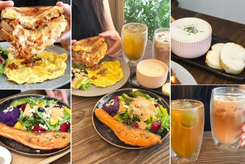 阿飛Brunch｜三訪愛店台中車站周邊人氣大份量早午餐，必點流心熱壓吐司 – 艾瑞絲的吃貨日常