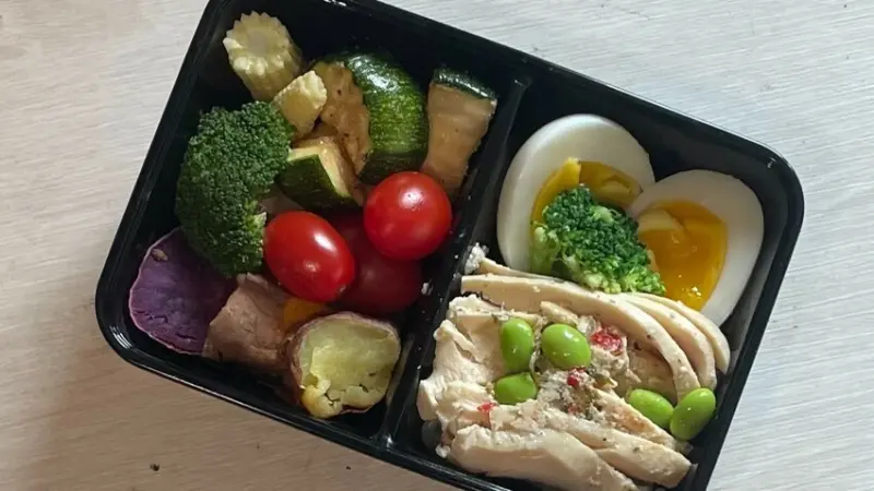 享艾。輕食 - 近竹南國稅局、竹南國高中，可透過line預訂雞胸肉輕食餐盒，一份就能預定，也接大量訂餐o(*^＠^*)o