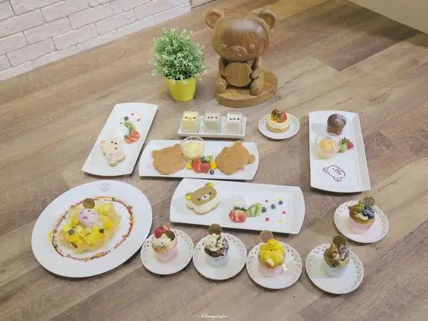 台北 東區 拉拉熊 Rilakkuma Café~甜點全制霸攻略