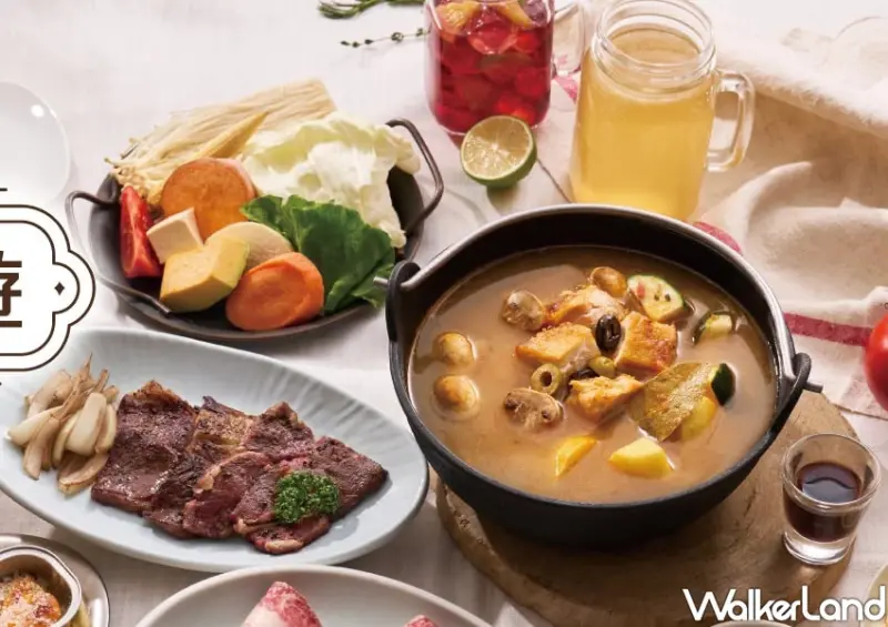 火鍋控吃雞湯大叔新菜！紅酒雞湯火鍋配牛排，萬聖節再送南瓜娃娃。