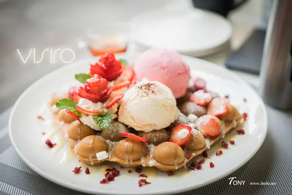 【台北好吃】Visiro Café & Smile Beauty 複合式口腔美容咖啡概念店 台北華麗雞蛋仔!!!東區下午茶!! 忠孝敦化咖啡廳