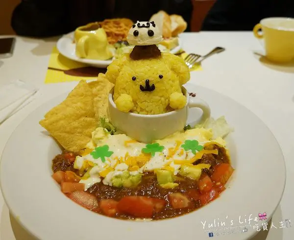 布丁狗餐廳席捲來來台 ♥ POMPOMPURIN CAFE ♥ 鹹食全制霸 ♥三麗鷗家族