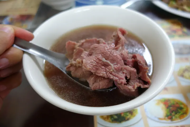 【食記】台南‧文章牛肉湯‧台南必吃果然名不虛傳