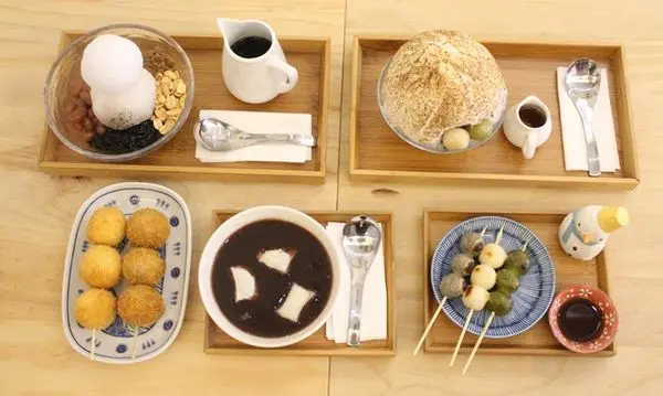 【台中。甜點】波屋 BORU BORU //  主打烤糰子DIY和卡哇伊的雪人刨冰