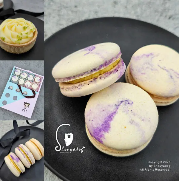 【甜點】姚君子甜點製造所 季節限定 榴槤手工馬卡龍 玫瑰檸檬塔