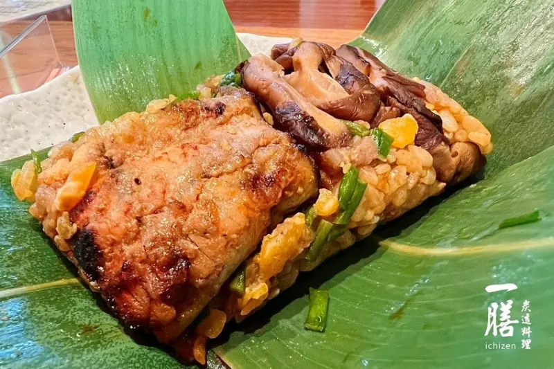 台中市西屯區炭火炙烤白腹鰻入粽！端午獨特美味「一膳私廚鰻魚肉粽」