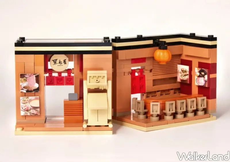 迷你乾杯門市積木加購！乾杯3大品牌感謝祭，3款迷你門市積木蓋大樓。