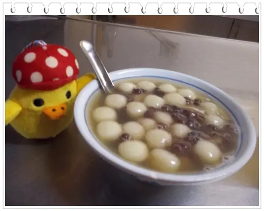 羅東 陳萬枝豆湯圓 吃一口就愛上它