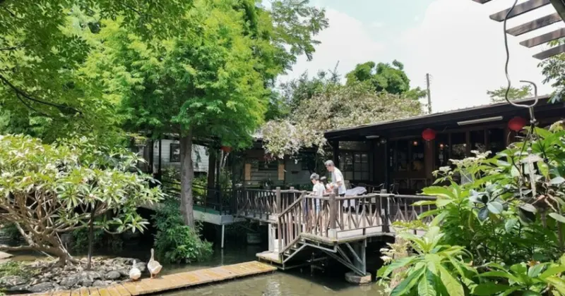 台中沙鹿親子餐廳推薦！人間食解生態園養生坊，日式老屋穿和服 九宮格養生餐