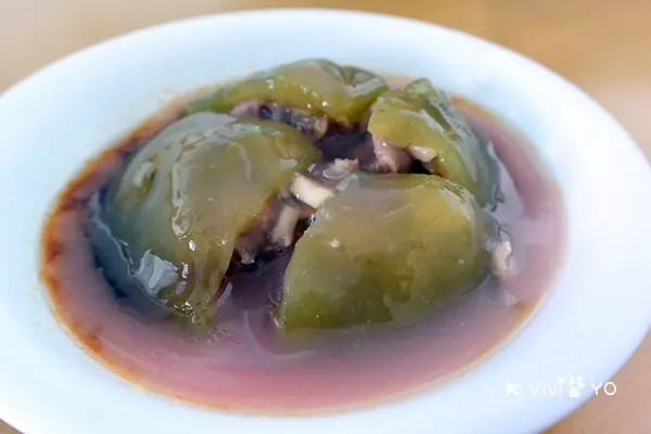 *花蓮美食 瑞穗鄉*瑞穗綠茶肉圓 麵食 獨門辣椒