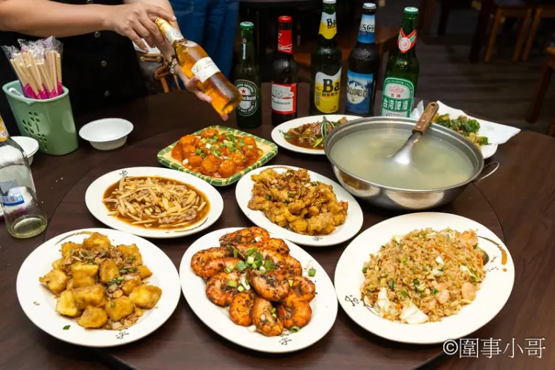 中壢美食推薦-醉鮮熱炒，食材新鮮菜色美味又有創意而且營業到凌晨五點！吃飯聊天小酌的好去處～ @圍事小哥的幸福相框