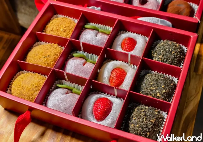 高雄伴手禮推薦！睿家米大福鹽埕店高雄鹽埕 壽桃麻糬夯翻天，拜土地公也能這麼萌。