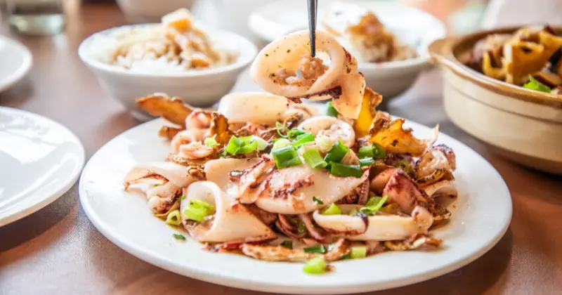 Amajia阿嬤家咖啡漁村料理，金山磺港必吃，道地漁村美食