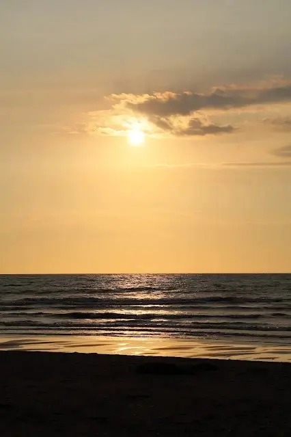 新屋濱海林蔭沙洲 (西濱公路) - 夕陽 - 太陽