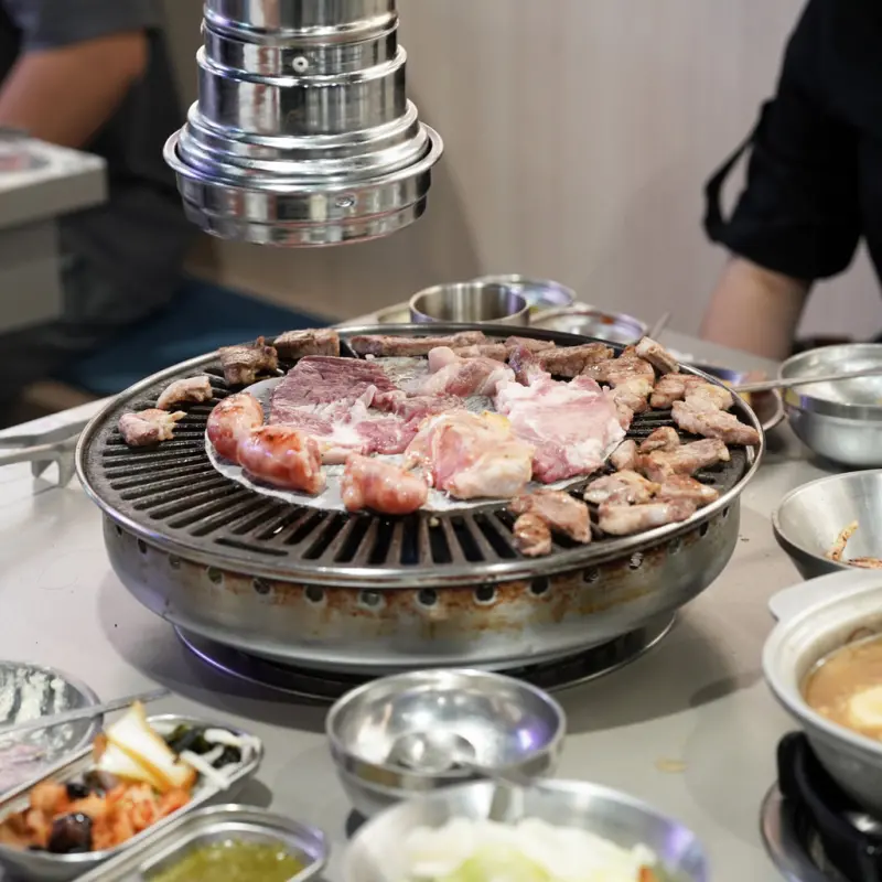 【台中吃到飽餐廳推薦】平價也能爽快吃肉！肉夯夯韓式燒肉吃到飽