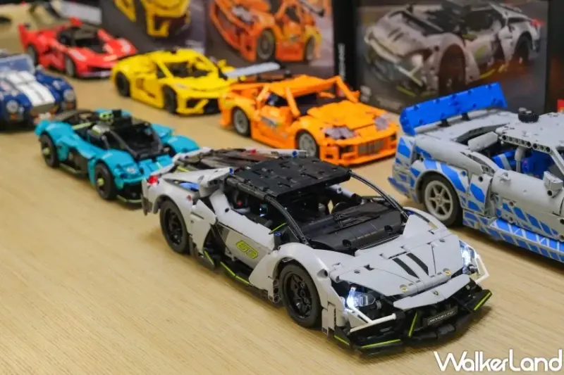 樂高遙控車！樂高跑車系列7款線上賞車，藍寶堅尼遙控車6499元入手。