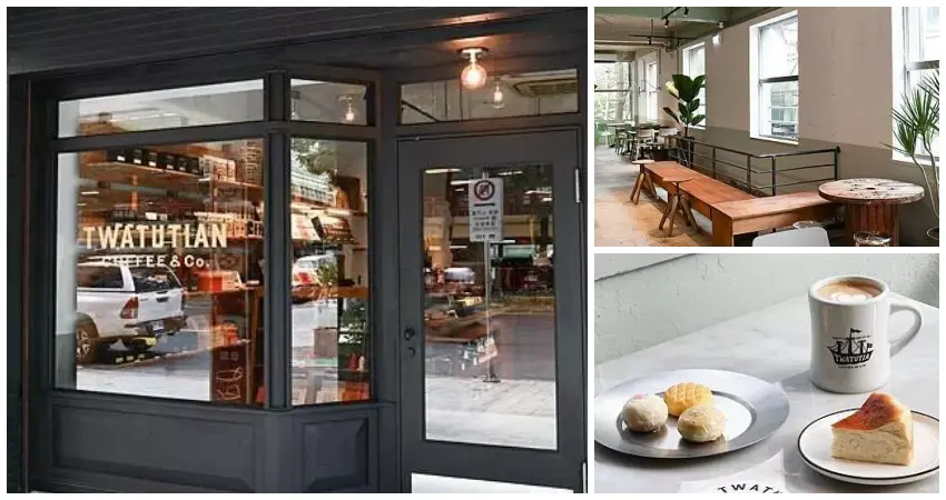 松江南京站新開幕咖啡廳 巴斯克乳酪蛋糕 中式點心盤