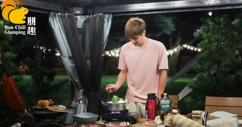 桃園Bon Chill Glamping必住！美食活動全包，天成逸旅餐點豐富又好玩。