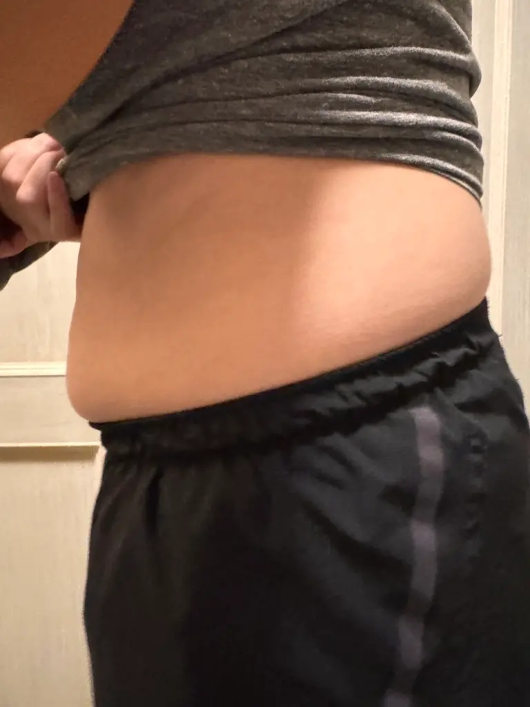 肥油掰掰茶 實喝紀錄 腰圍照 01