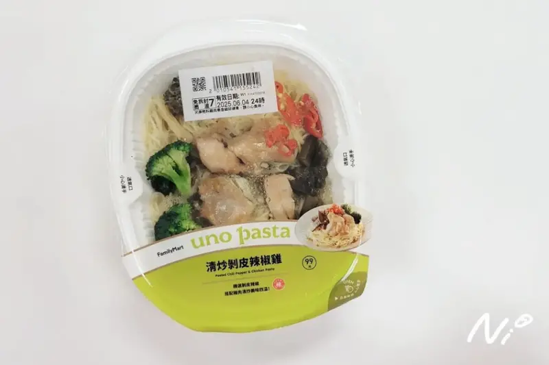 [全家Family Mart]【uno pasta】清炒剝皮辣椒雞義大利麵