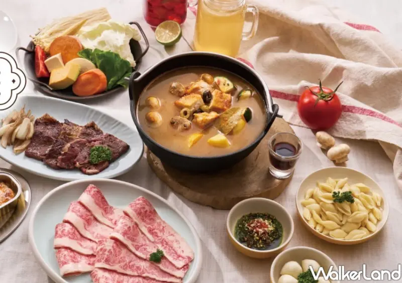 火鍋控吃雞湯大叔新菜！紅酒雞湯火鍋配牛排，萬聖節再送南瓜娃娃。