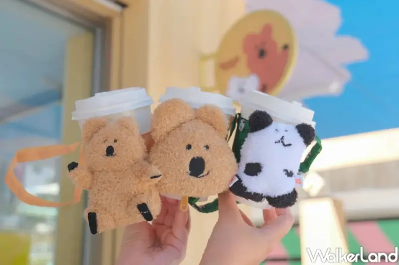 7-11 DINOTAENG主題店！短尾矮袋鼠主題小七，QUOKKA和BOBO限定杯套要搶。