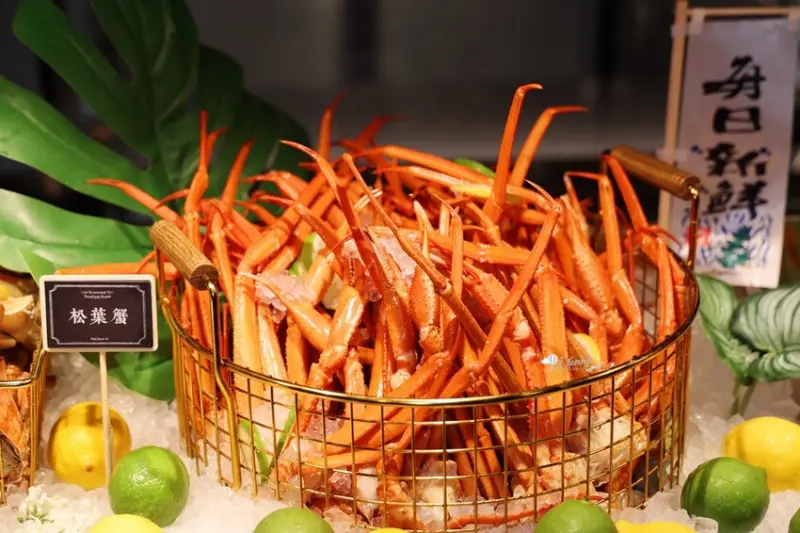 善導寺站吃到飽！台北喜來登十二廚海鮮季，松葉蟹雪蟹吃到飽超澎湃