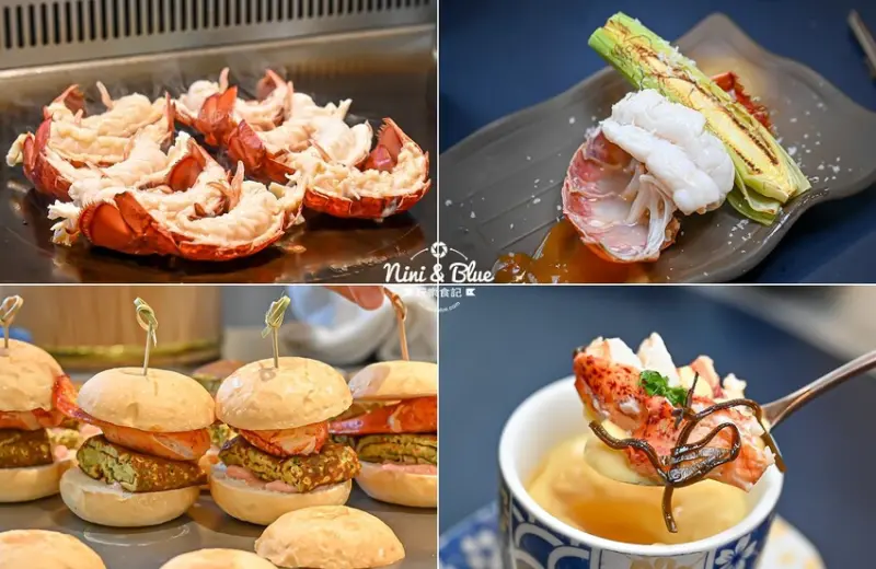 台中聚餐慶生首選，1600元就有14道菜、龍蝦四吃的頂級無菜單鐵板燒