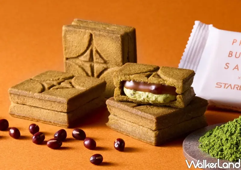 星宇航空新聯名！PRESS BUTTER SAND抹茶紅豆餅乾，限定航線才有。