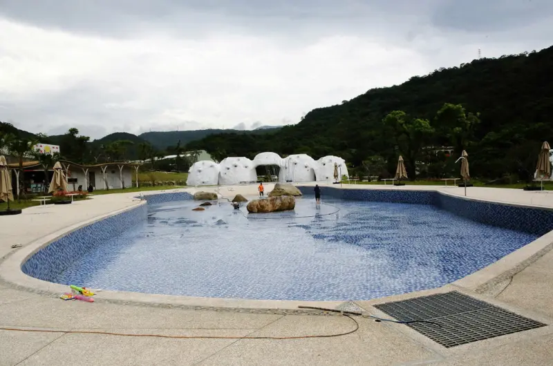 新北萬裡新景點推薦！亮山川景觀休閒園區，戲水新秘境，佔地很大