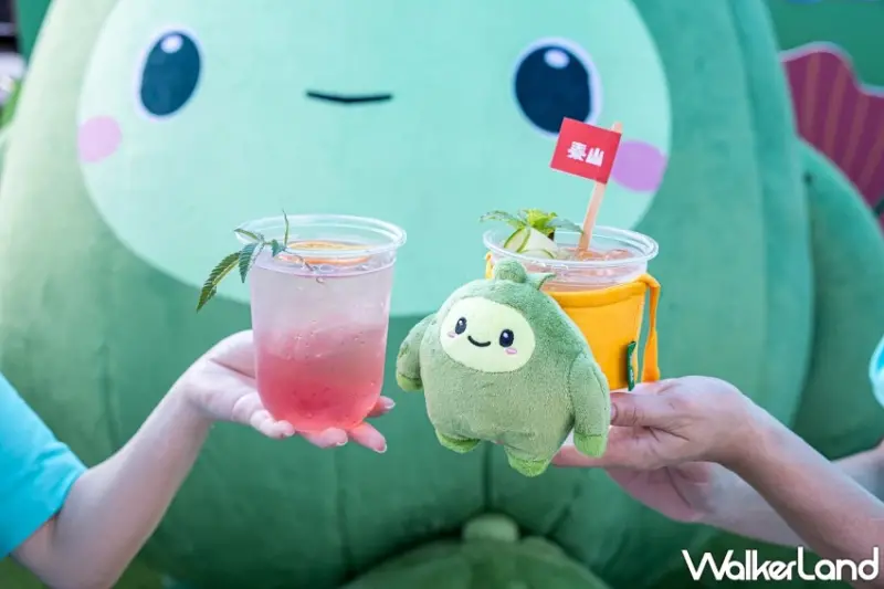 彰化不只有肉圓「泰山香菜氣泡水」台灣設計展限定登場，全家、MOMO、家樂福就能買到在地農產直送的創意滋味。