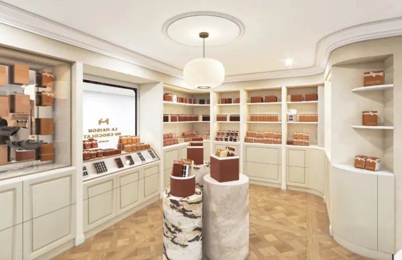 世界第一間法國頂級巧克力旗艦店在東京高輪開幕，推出鵝肝搭配巧克力的夢幻組合。