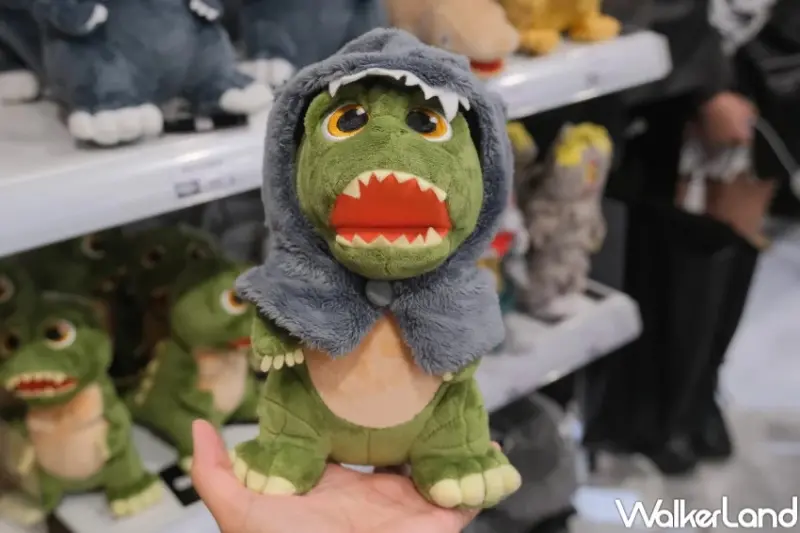 哥吉拉專賣店在信義區！新光A11哥吉拉專賣店開幕，小哥吉拉、哥吉拉頭套必買。