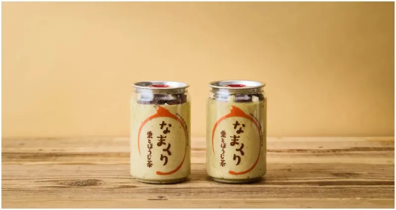 生奶油罐頭甜點生栗 栗子焙茶期間限定登場，香濃烘焙茶香與溫潤甜蜜栗子，秋天獨家風味不容錯過。