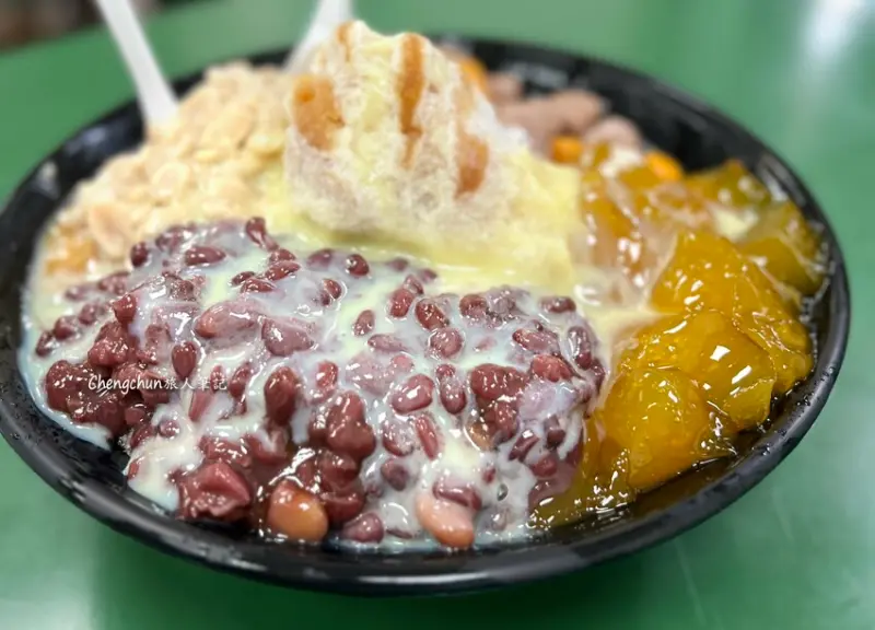 基隆冰品老店【活力站蒟蒻屋】夏天就是要超大碗剉冰！