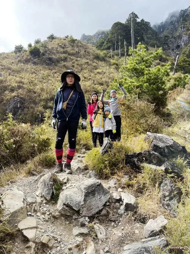 【百岳】玉山前峰(二刷)一日單攻《 3個小隊友(3歲7歲